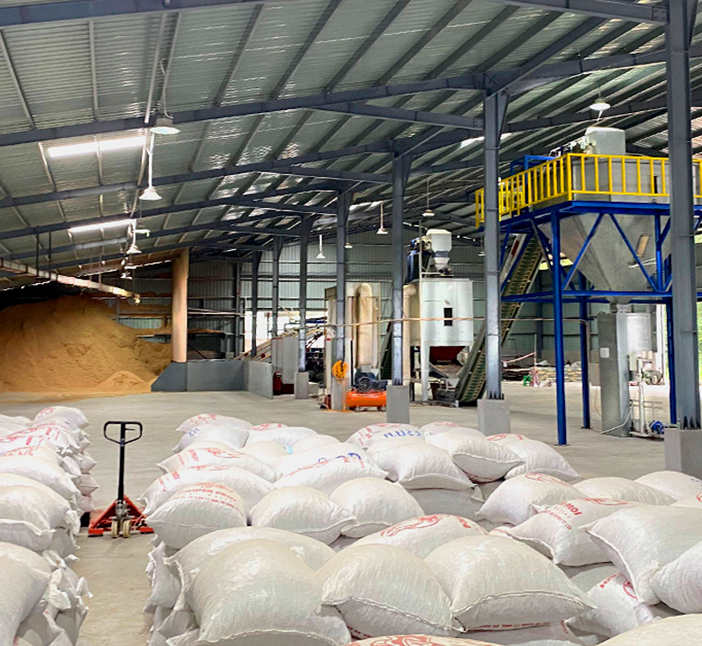 How and where the rice husk pellets are widely applied for ?